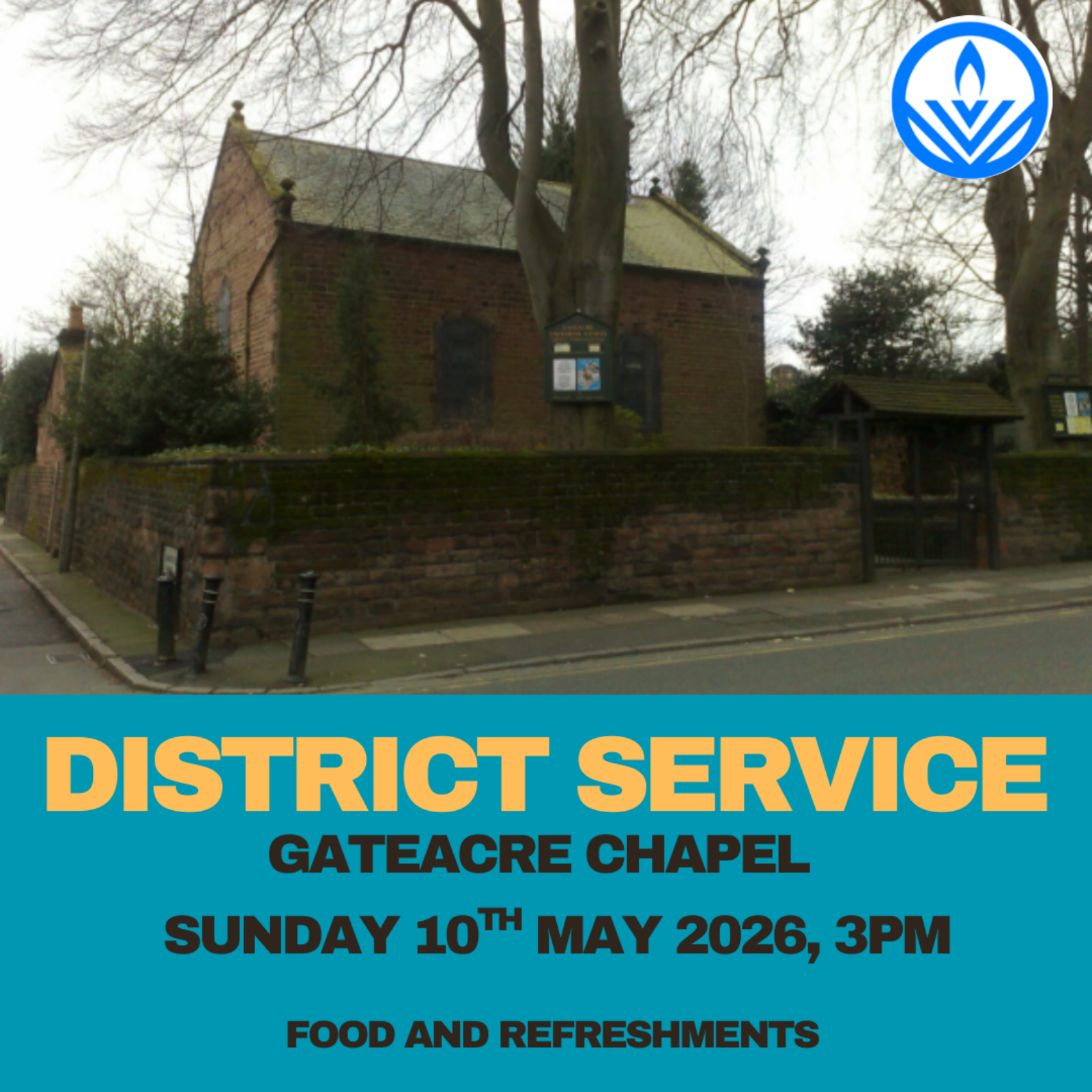 White and Brown Minimalist Church Sunday Service Instagram Post 1